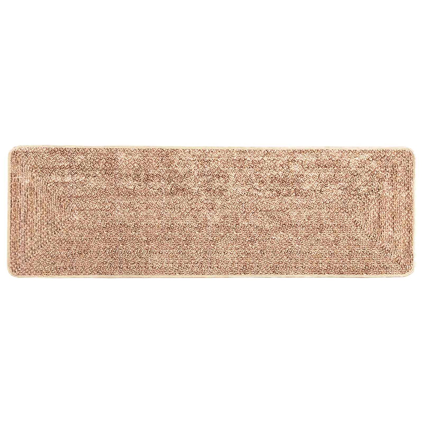 vidaXL Χαλί Runner MARSA Καφέ 100 x 350 εκ. Πολυέστερ και PVC