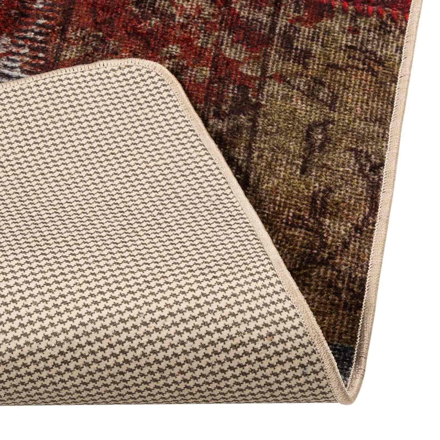 vidaXL Χαλί Runner MARSA Πολύχρωμο 50 x 250 εκ. Πολυέστερ και PVC