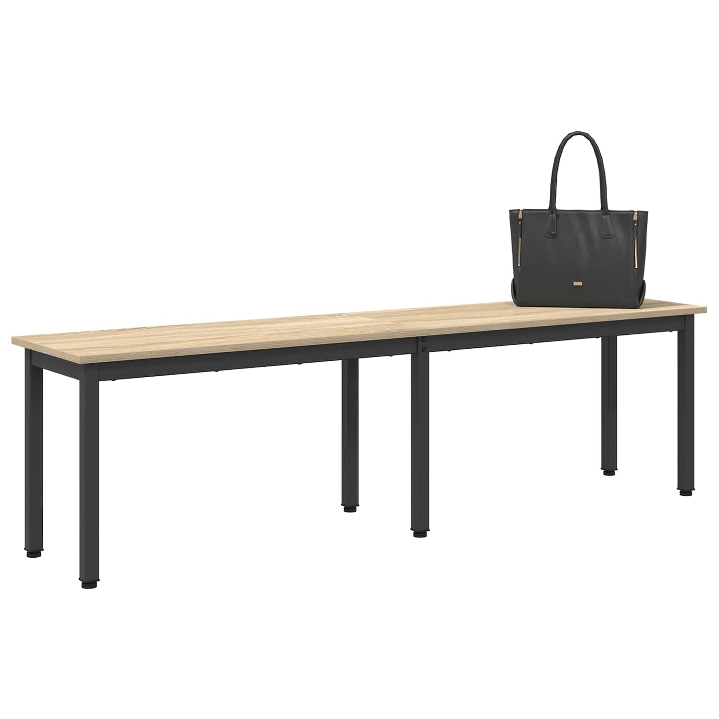 vidaXL παγκάκι Sonoma Δρυς 160 x 35 x 45 cm Επεξεργασμένο Ξύλο