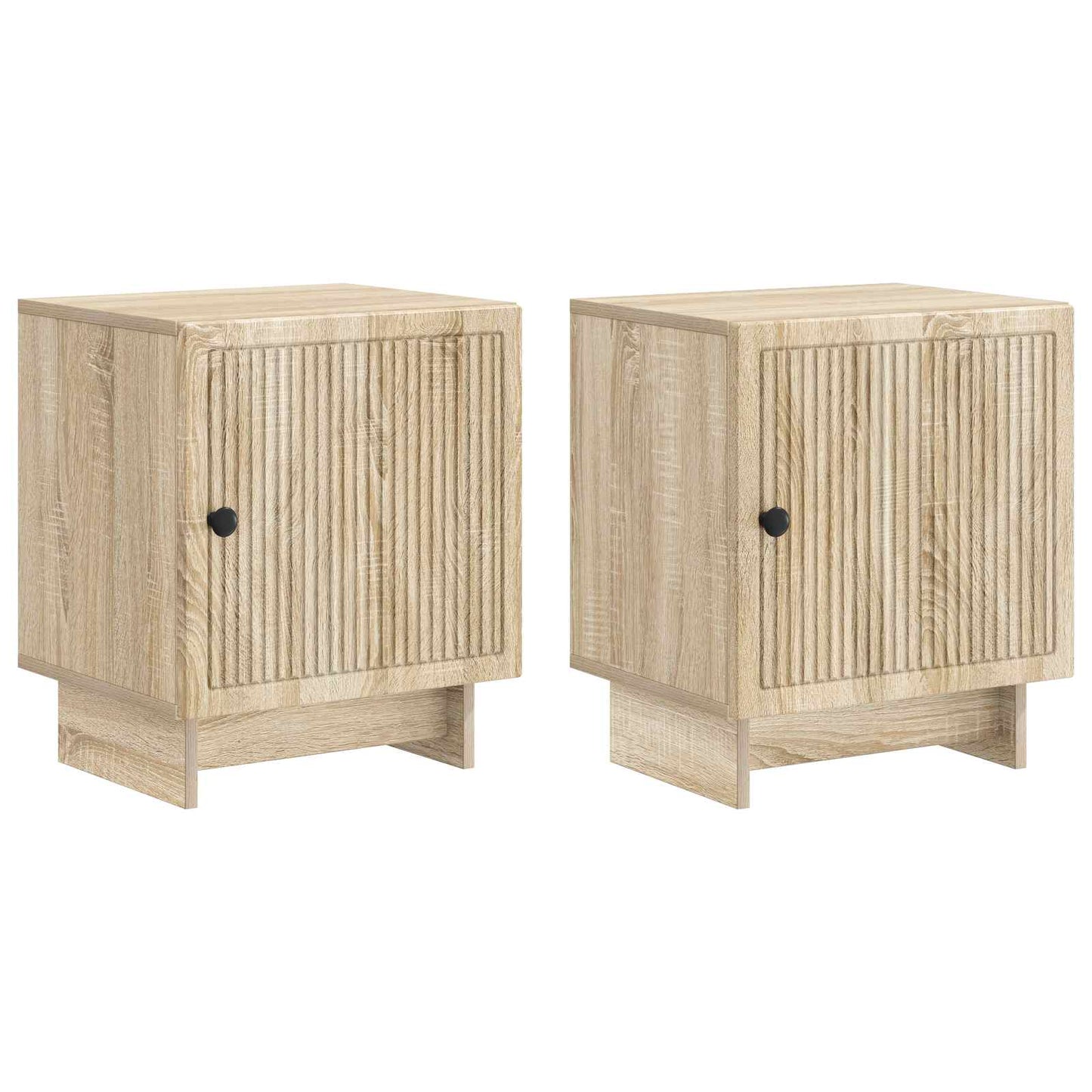 vidaXL Κομοδίνο 2 τμχ. Sonoma Δρυς 43 x 34,5 x 50 εκ