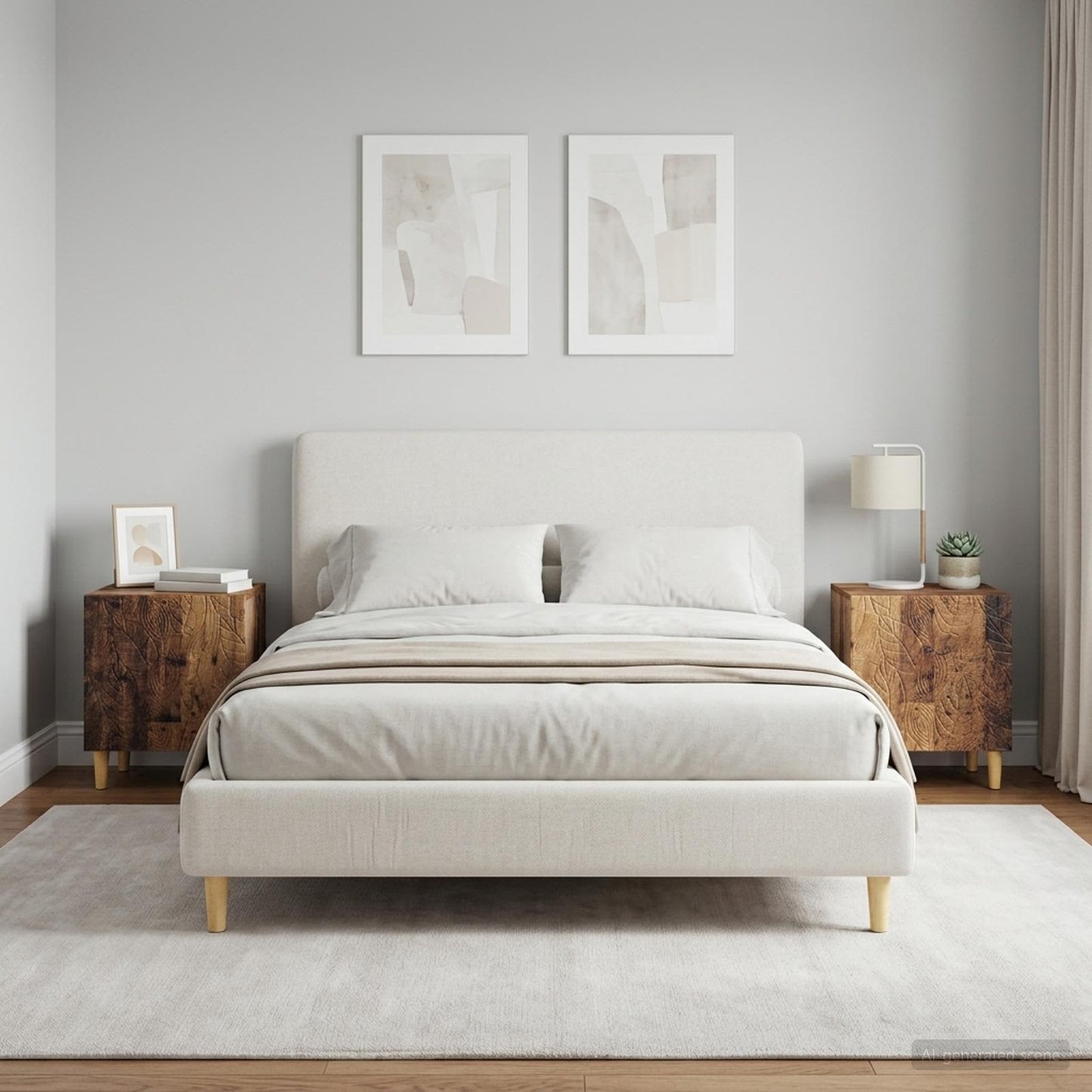 vidaXL Κομοδίνο 2 τεμ. Παλαιωμένο ξύλο 43 x 34,5 x 50 εκ