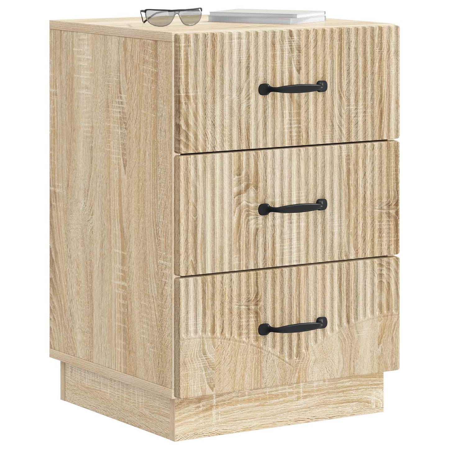 vidaXL Κομοδίνο Sonoma Δρυς 43 x 41 x 63,5 εκ. Επεξεργασμένο Ξύλο