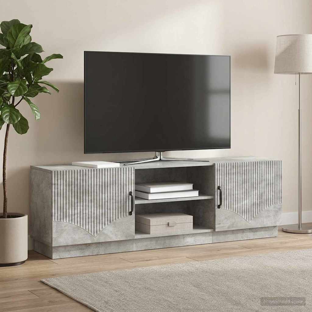 vidaXL Ντουλάπι TV Γκρι Σκυροδέματος 150 x 31 x 47 εκ