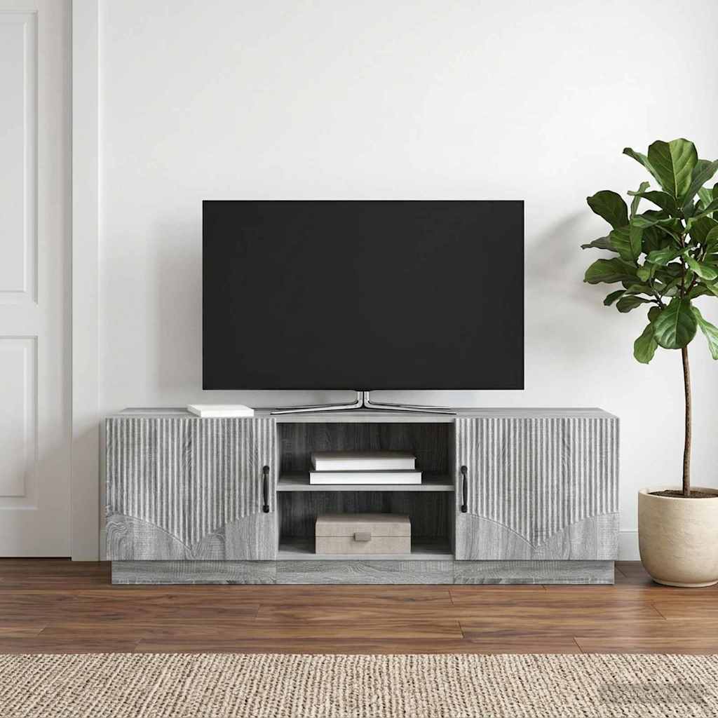 vidaXL Ντουλάπι TV Γκρι Sonoma 150 x 31 x 47 εκ Επεξεργασμένο Ξύλο