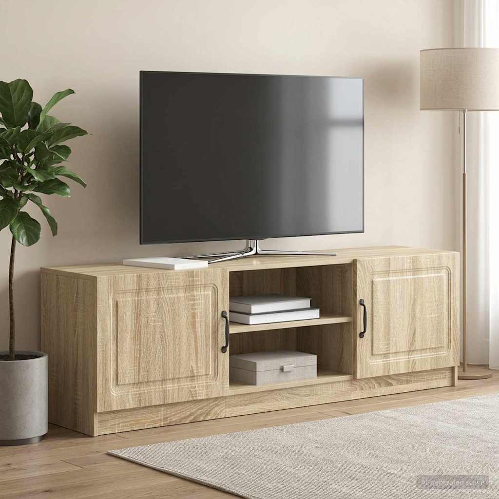 vidaXL Ντουλάπι TV Sonoma Δρυς 150 x 31 x 47 εκ Επεξεργασμένο Ξύλο