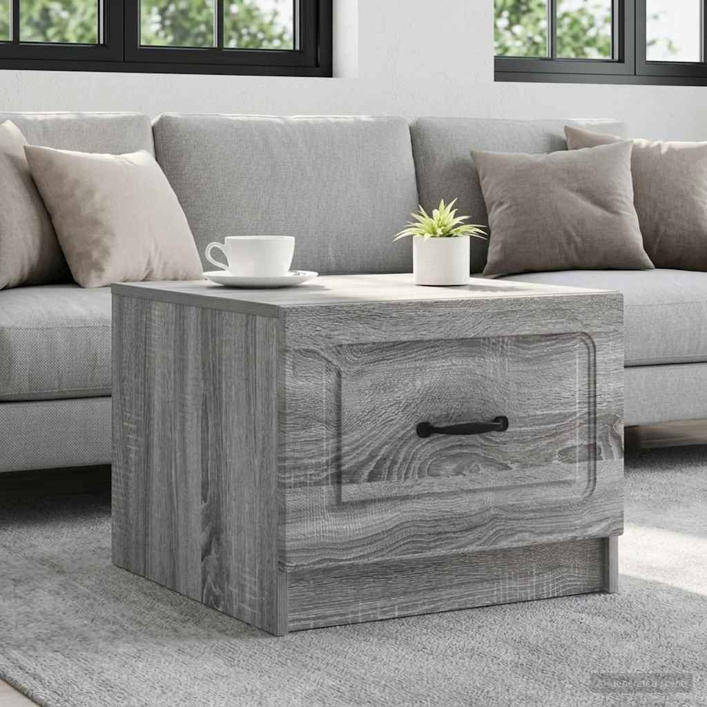 vidaXL Τραπεζάκι σαλονιού Γκρι Sonoma 49 x 50 x 37 εκ.