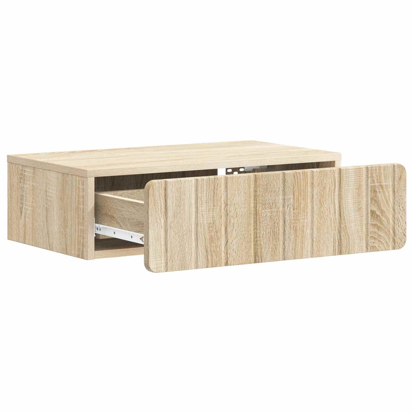 vidaXL Τραπεζάκι Τοίχου Sonoma Δρυς 59 x 34,5 x 17 εκ.