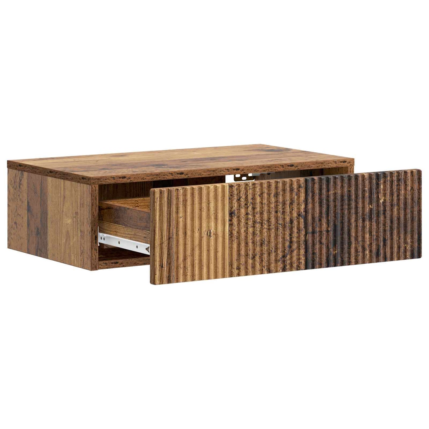 vidaXL Τραπεζάκι Τοίχου 59 x 34,5 x 17 εκ. Επεξεργασμένο Ξύλο