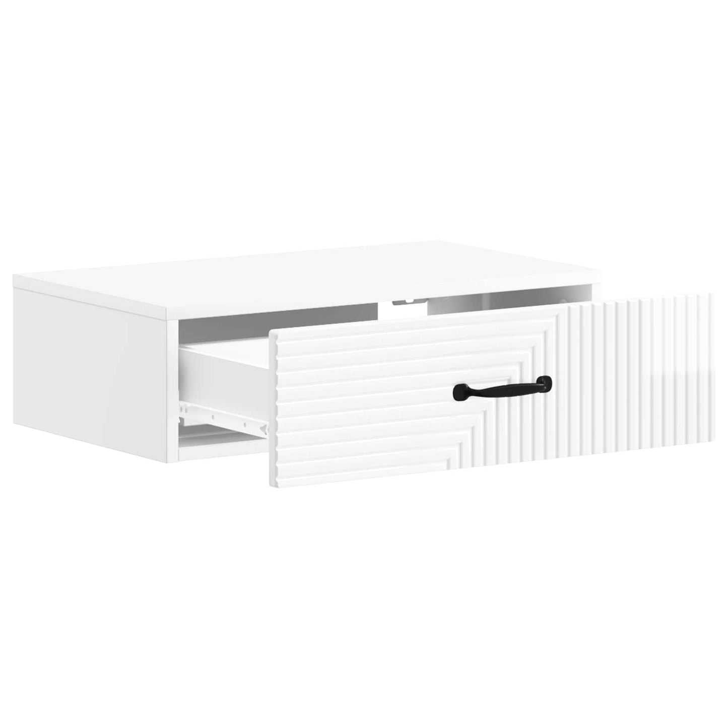 vidaXL Τραπεζάκι Τοίχου 59 x 34,5 x 17 εκ. Επεξεργασμένο Ξύλο