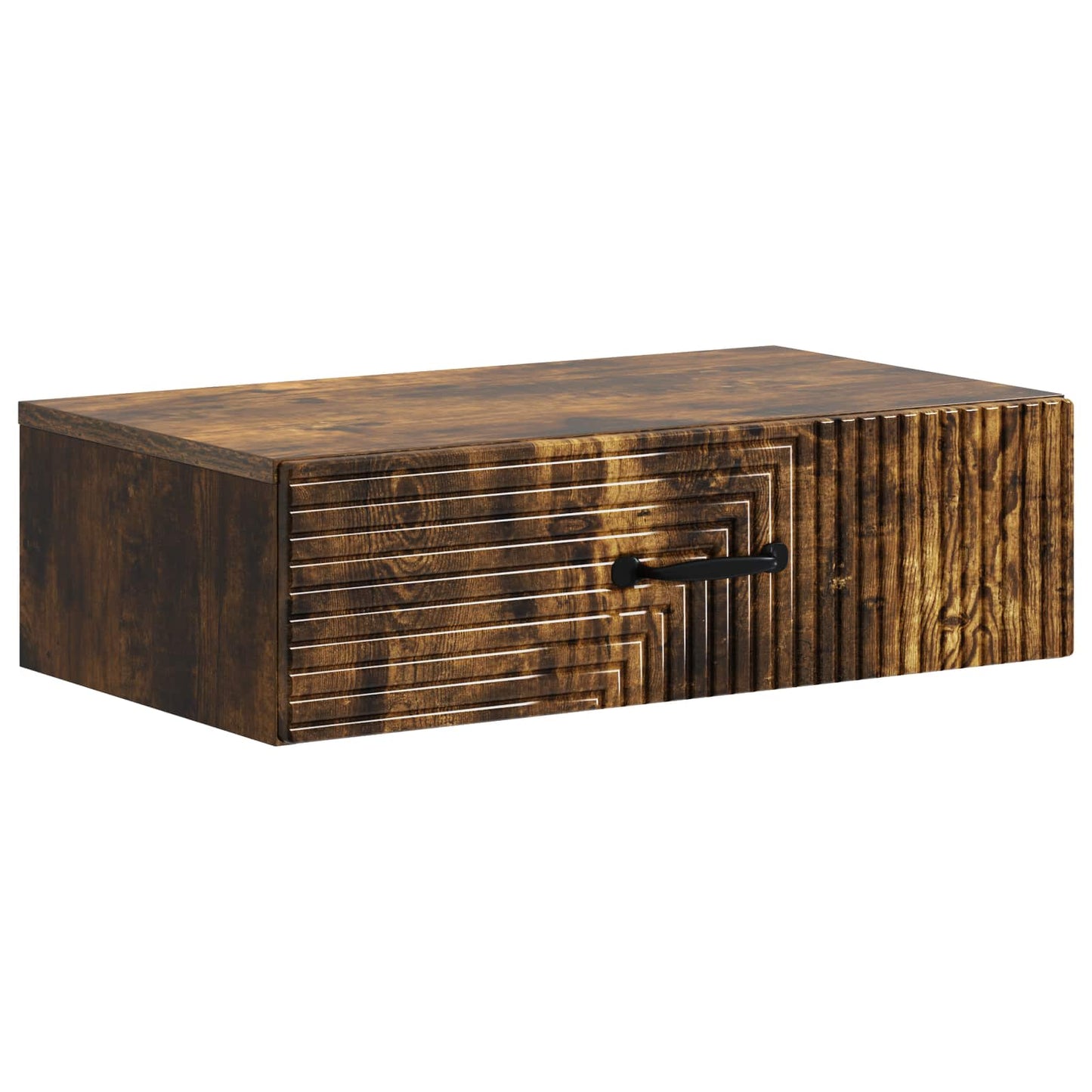 vidaXL Τραπεζάκι Τοίχου 59 x 34,5 x 17 εκ. Επεξεργασμένο Ξύλο