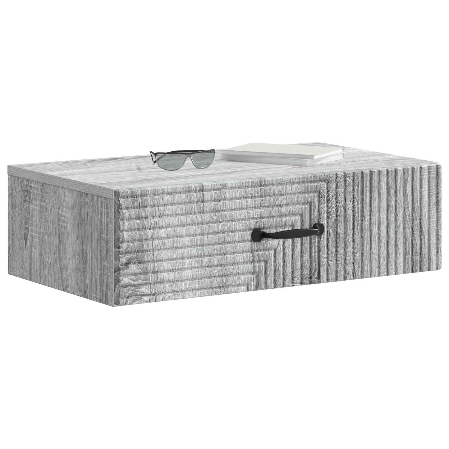 vidaXL Τραπεζάκι Τοίχου 59 x 34,5 x 17 εκ. Επεξεργασμένο Ξύλο