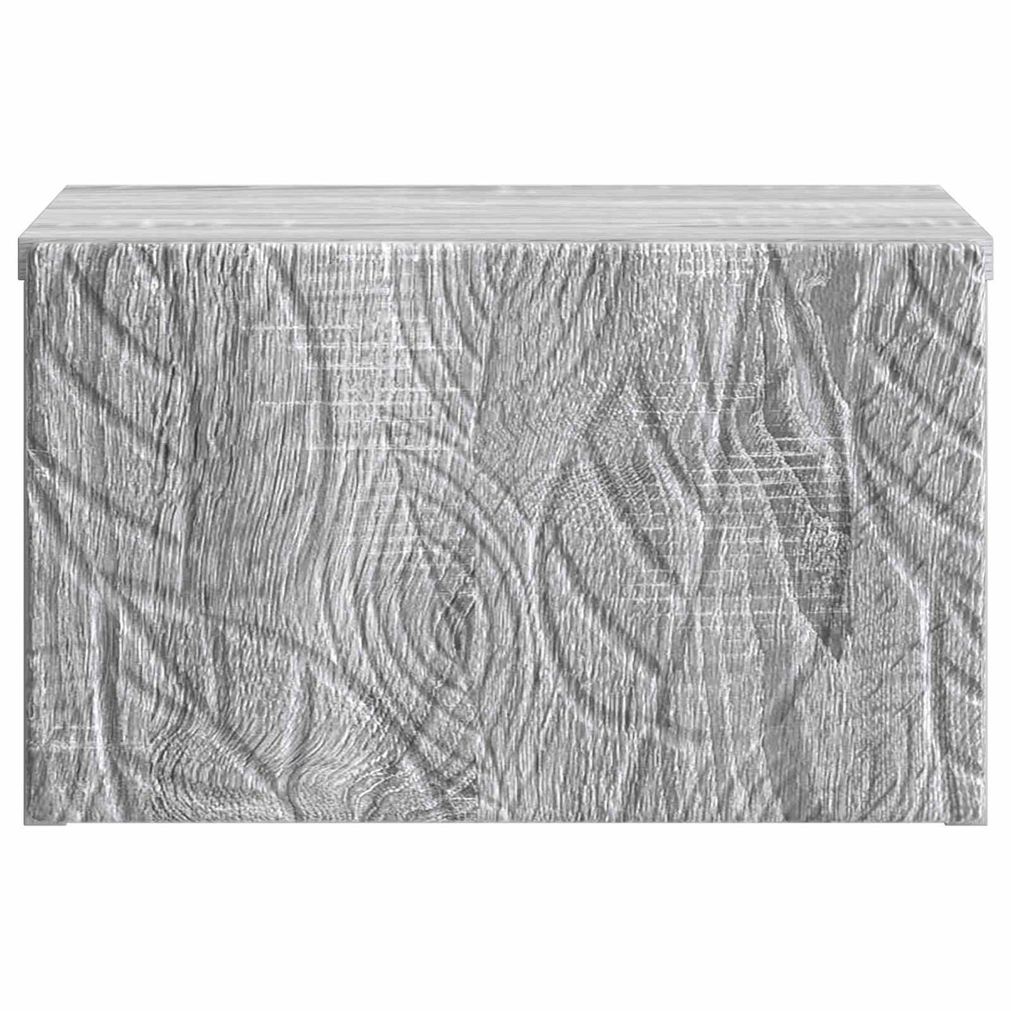 vidaXL Τοίχου Κρεμαστό Κομοδίνο Γκρι Sonoma 49 x 34,5 x 20 εκ.