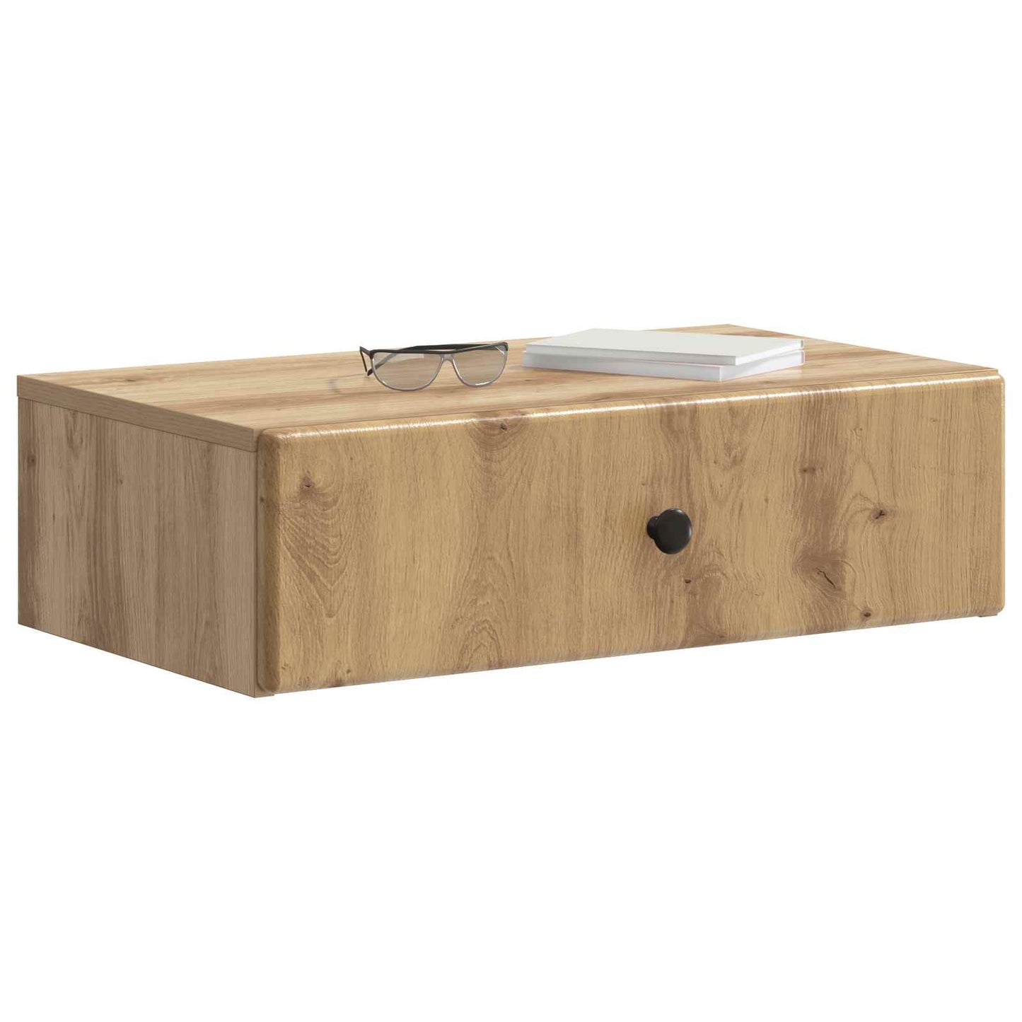 vidaXL Τραπεζάκι Τοίχου 59 x 34,5 x 17 εκ. Επεξεργασμένο Ξύλο