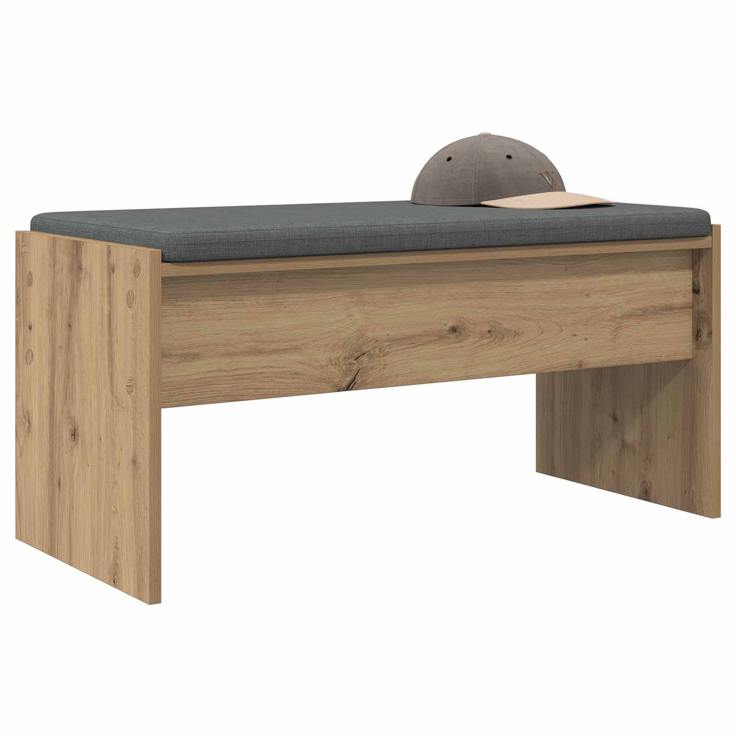 vidaXL Παγκάκι Χαλωρίου Artisan Oak 83 x 38 x 40 εκ