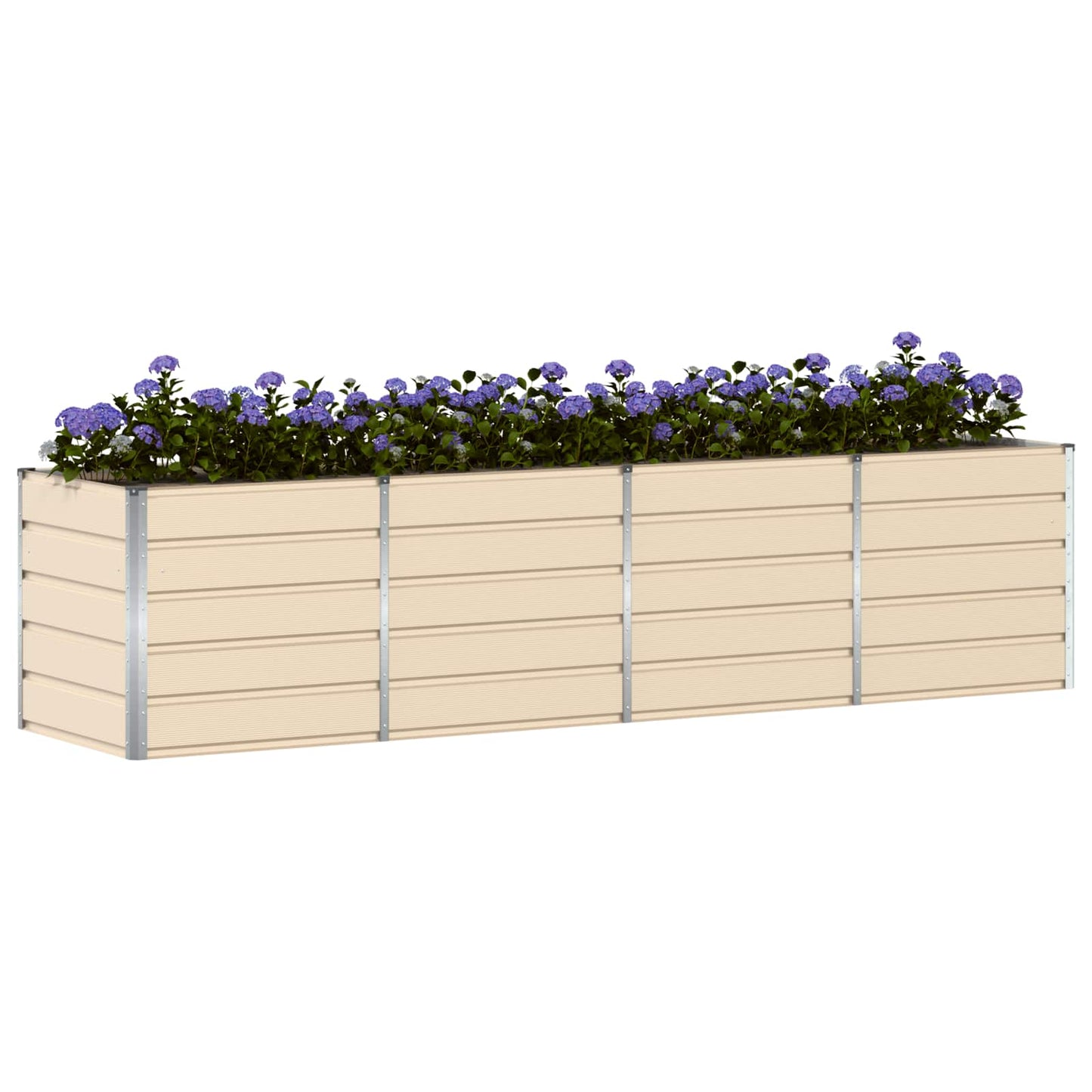 vidaXL Γλάστρα Ελεφαντόδοντο 240 x 80 x 75 εκ. Ατσάλι