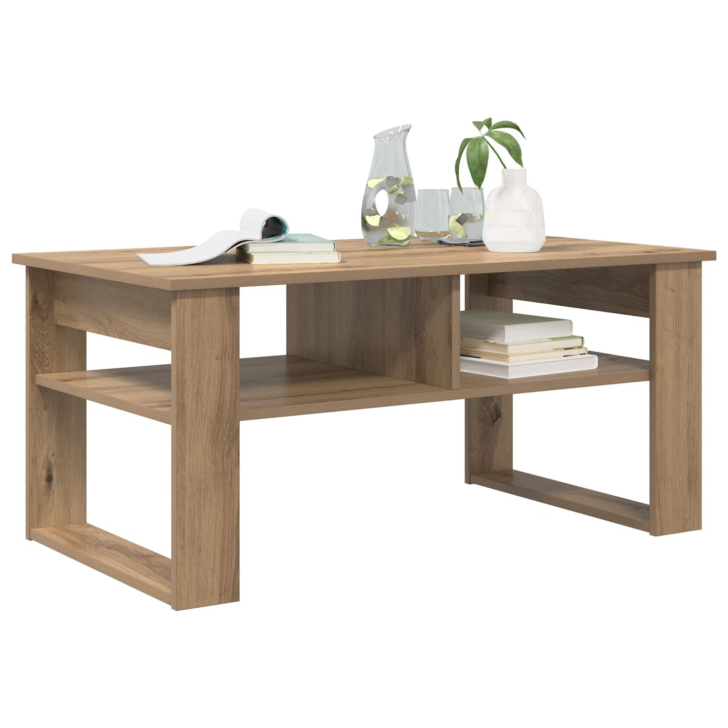 vidaXL Τραπεζάκι σαλονιού Artisan Oak 96 x 54 x 44 εκ