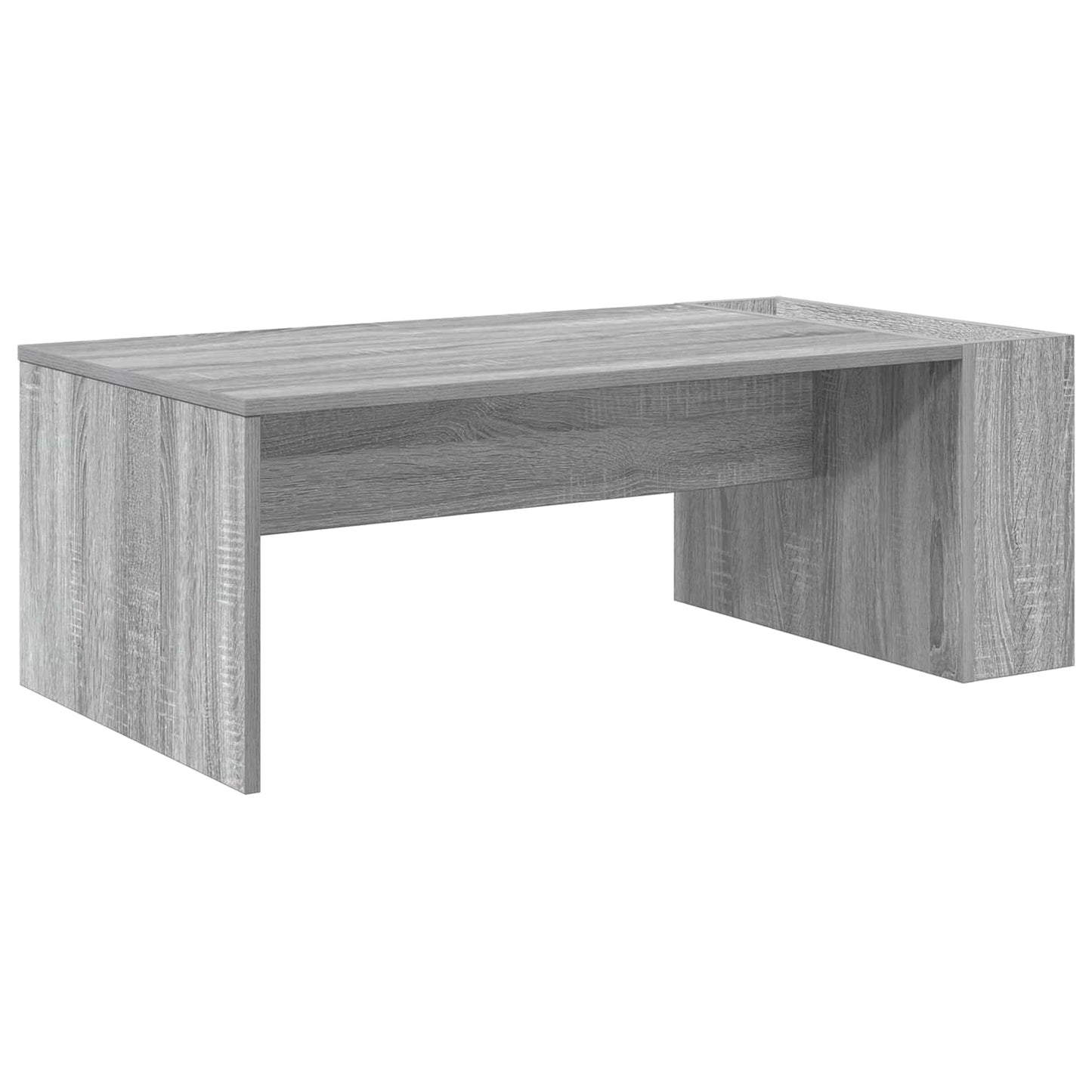 vidaXL Τραπεζάκι σαλονιού Γκρι Sonoma 95 x 50 x 34 εκ