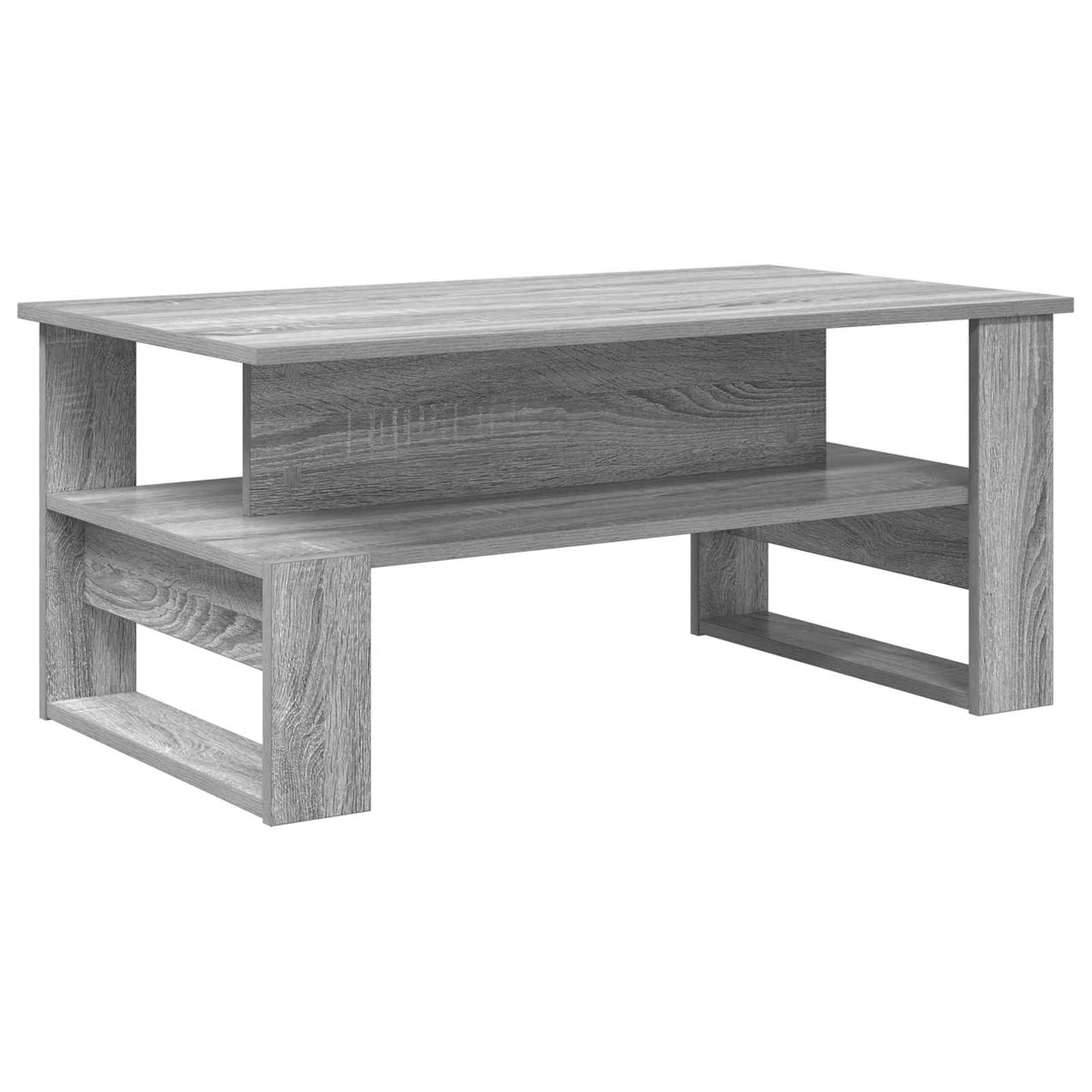 vidaXL Τραπεζάκι σαλονιού Γκρι Sonoma 90 x 50 x 40 cm