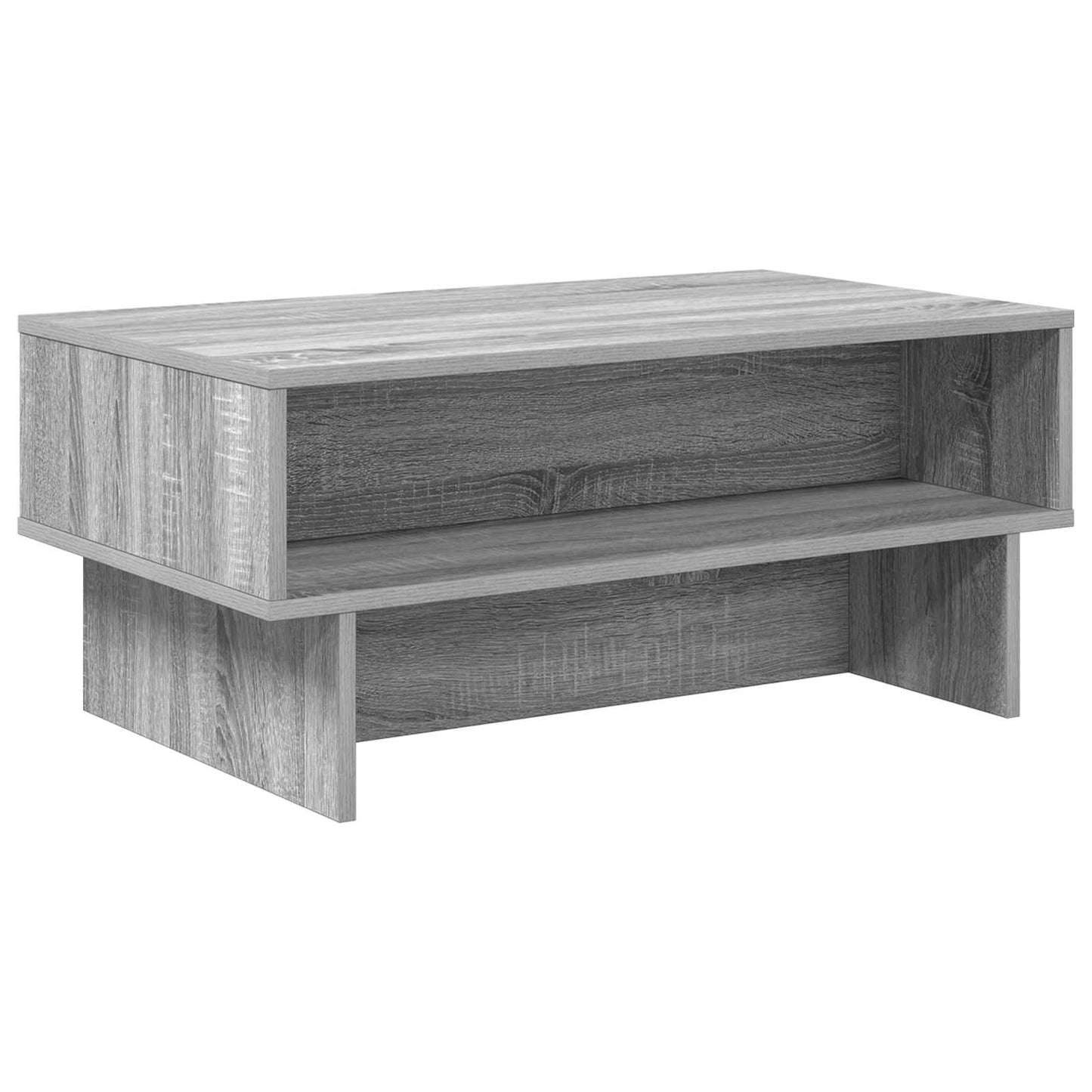 vidaXL Τραπεζάκι σαλονιού Γκρι Sonoma 80 x 46 x 35 εκ.