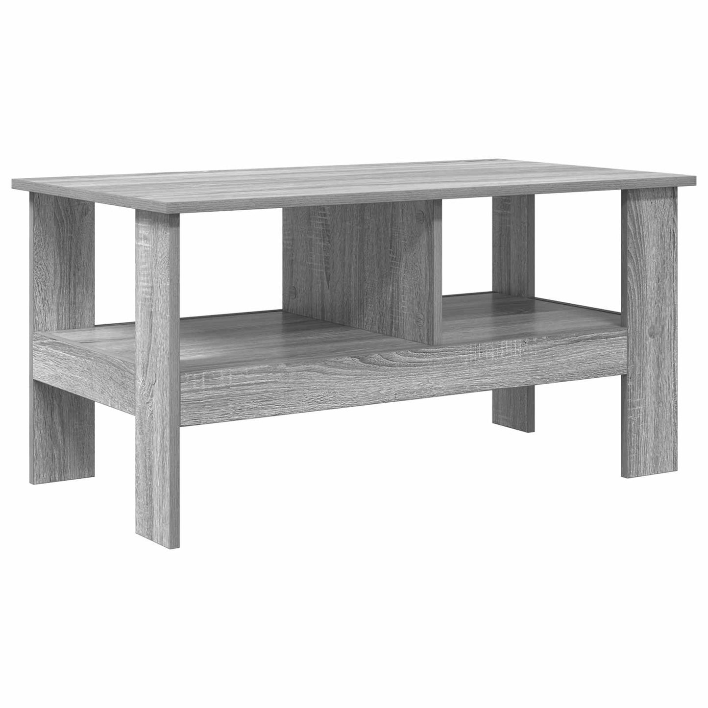 vidaXL Τραπεζάκι σαλονιού Γκρι Sonoma 90 x 50 x 45 cm
