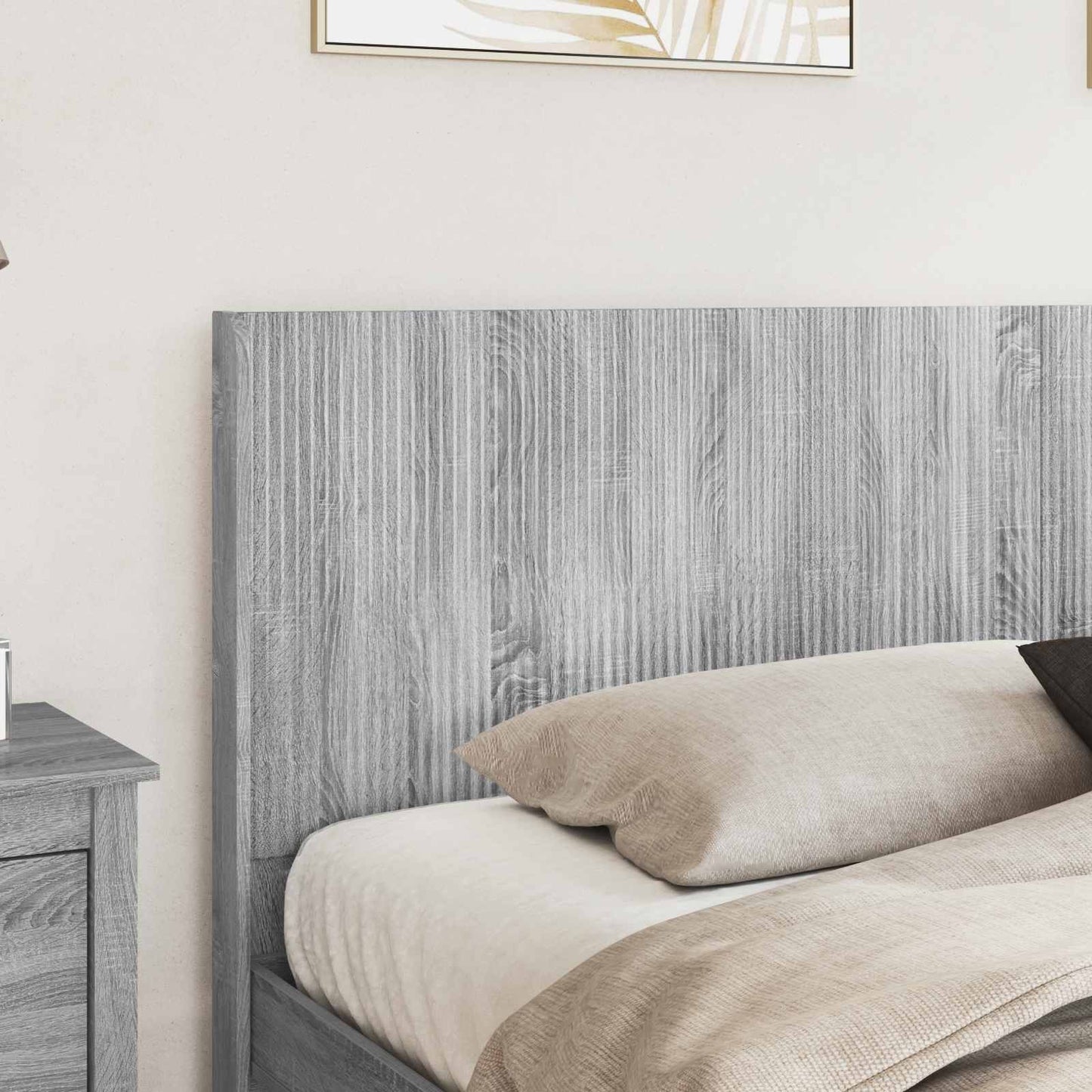 vidaXL Καλάθι με αποθήκη και κεφαλάρι Γκρι Sonoma 200 x 200 cm