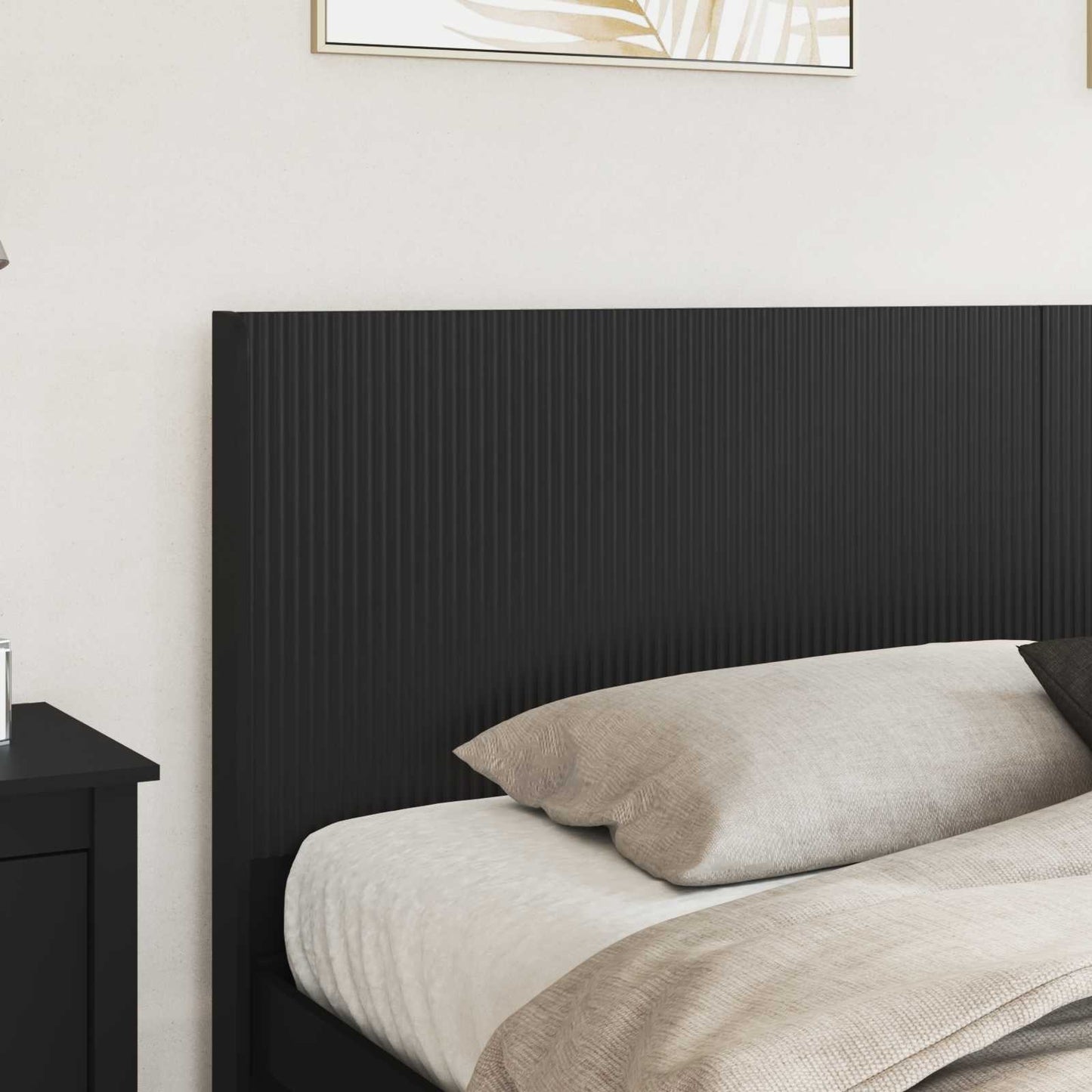 vidaXL Καλάθι με αποθήκη και κεφαλάρι Μαύρο 180 x 200 cm