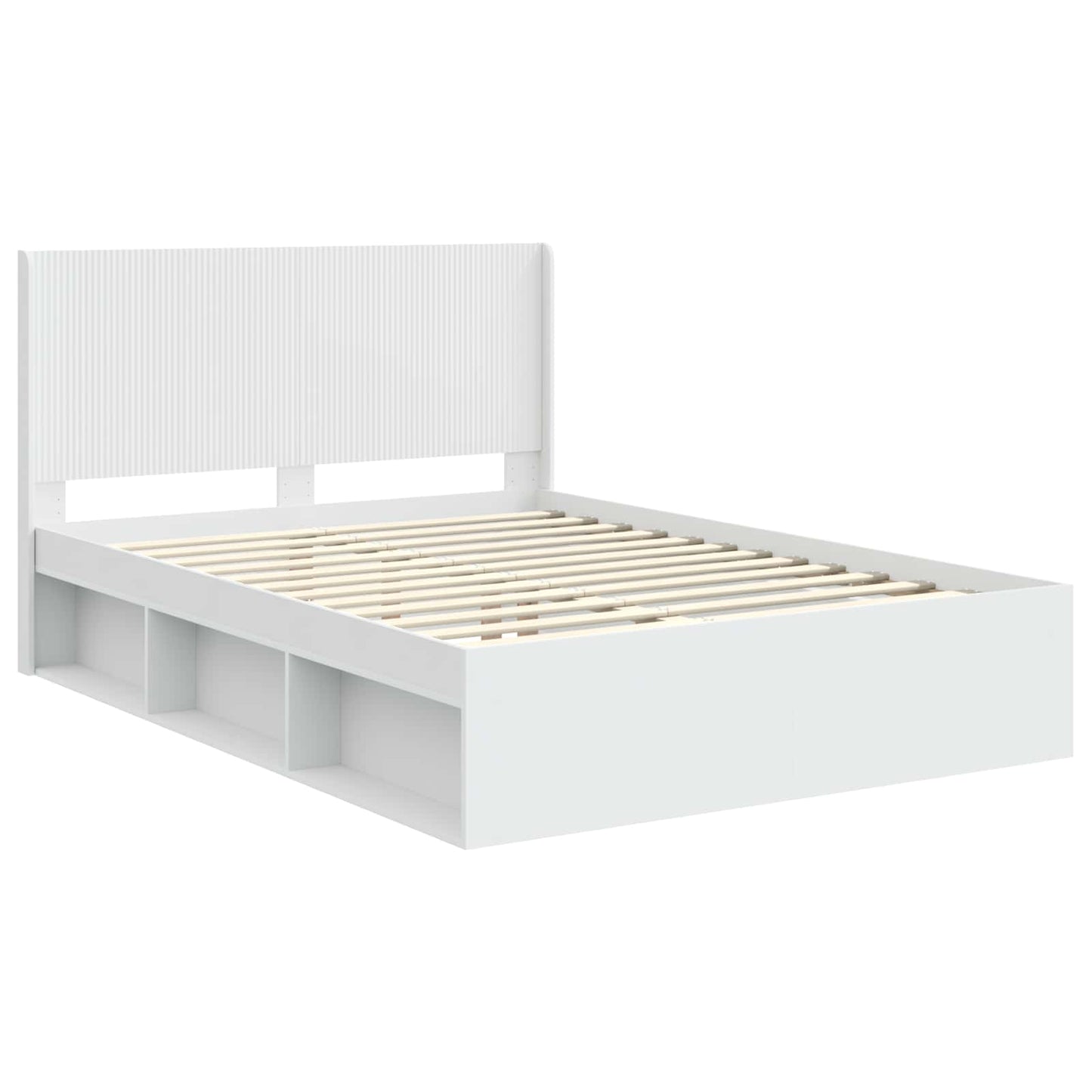 vidaXL Καλάθι με αποθήκη και κεφαλάρι Λευκό 150 x 200 cm