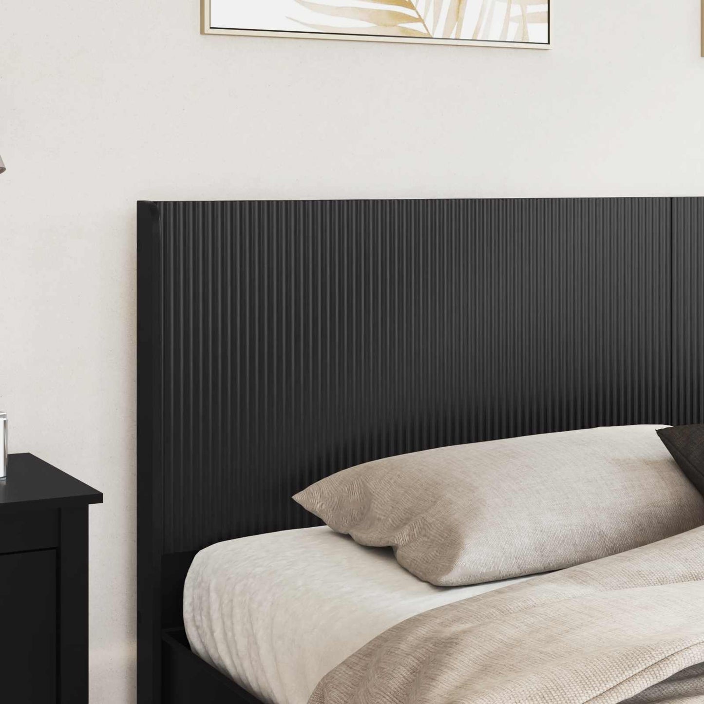 vidaXL Καλάθι με αποθήκη και κεφαλάρι Μαύρο 180 x 200 cm
