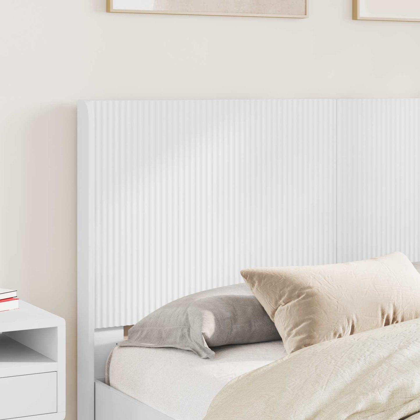 vidaXL Καλάθι με αποθήκη και κεφαλάρι Λευκό 150 x 200 cm