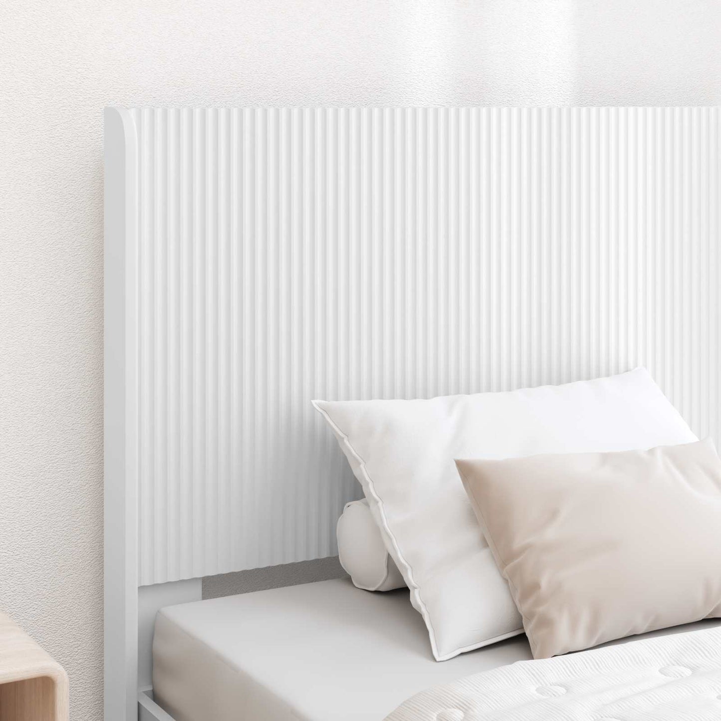 vidaXL Καλάθι με αποθήκη και κεφαλάρι Λευκό 90 x 200 cm