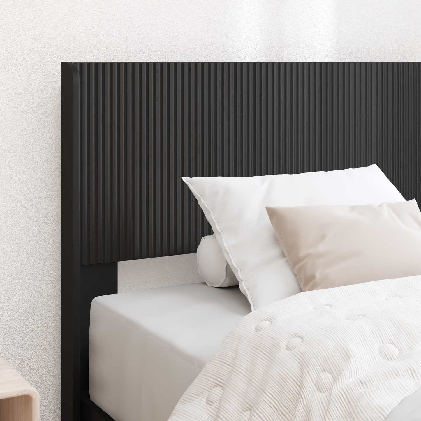 vidaXL Καλάθι με αποθήκη και κεφαλάρι Μαύρο 100 x 200 cm