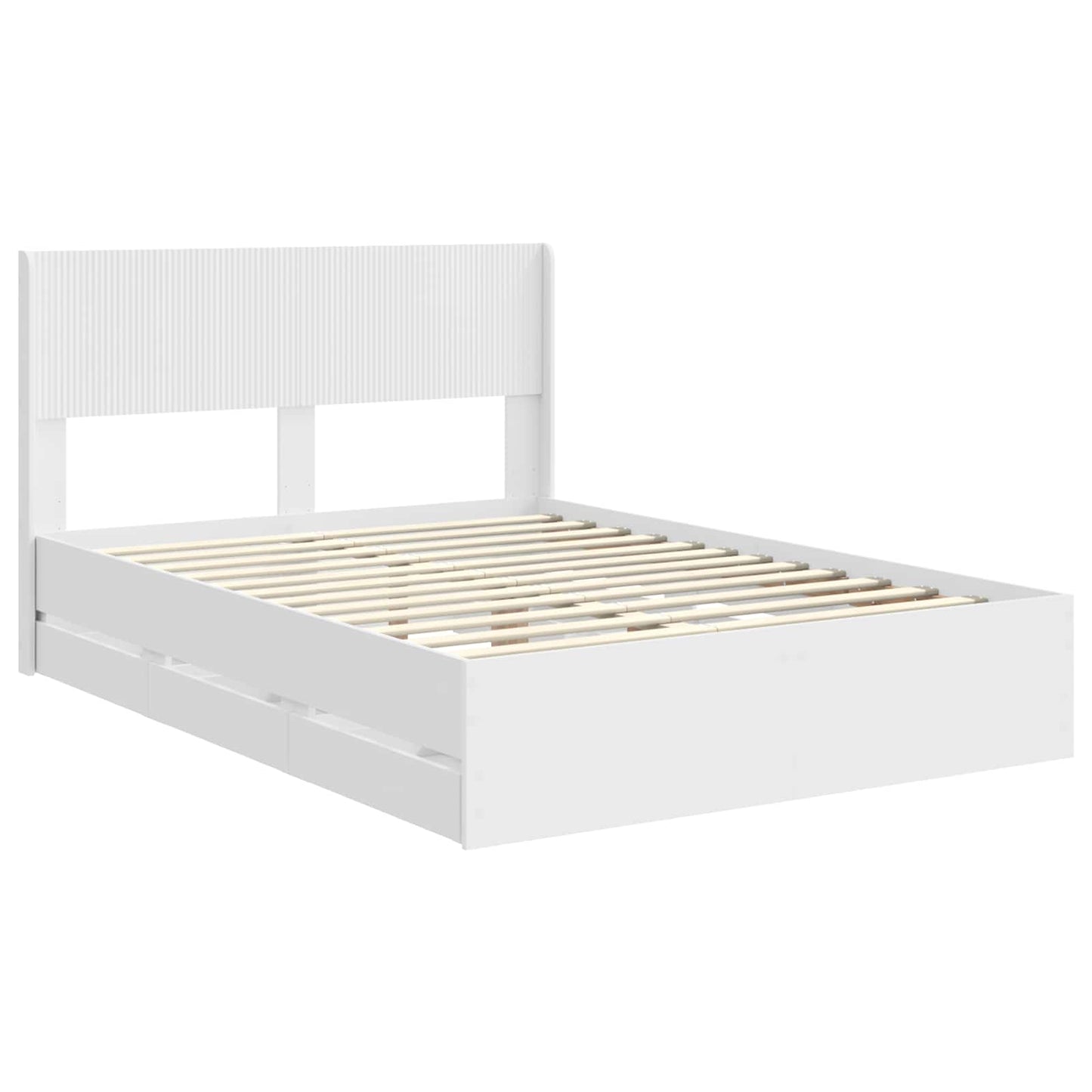 vidaXL Καλάθι με αποθήκη και κεφαλάρι Λευκό 150 x 200 cm