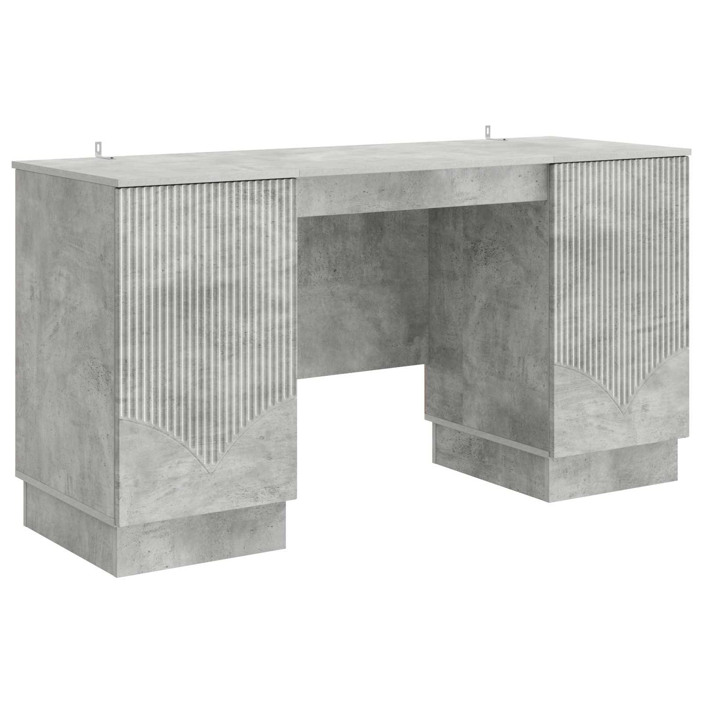 vidaXL Γραφείο Γκρι Σκυροδέματος 142,5 x 50 x 75 εκ.