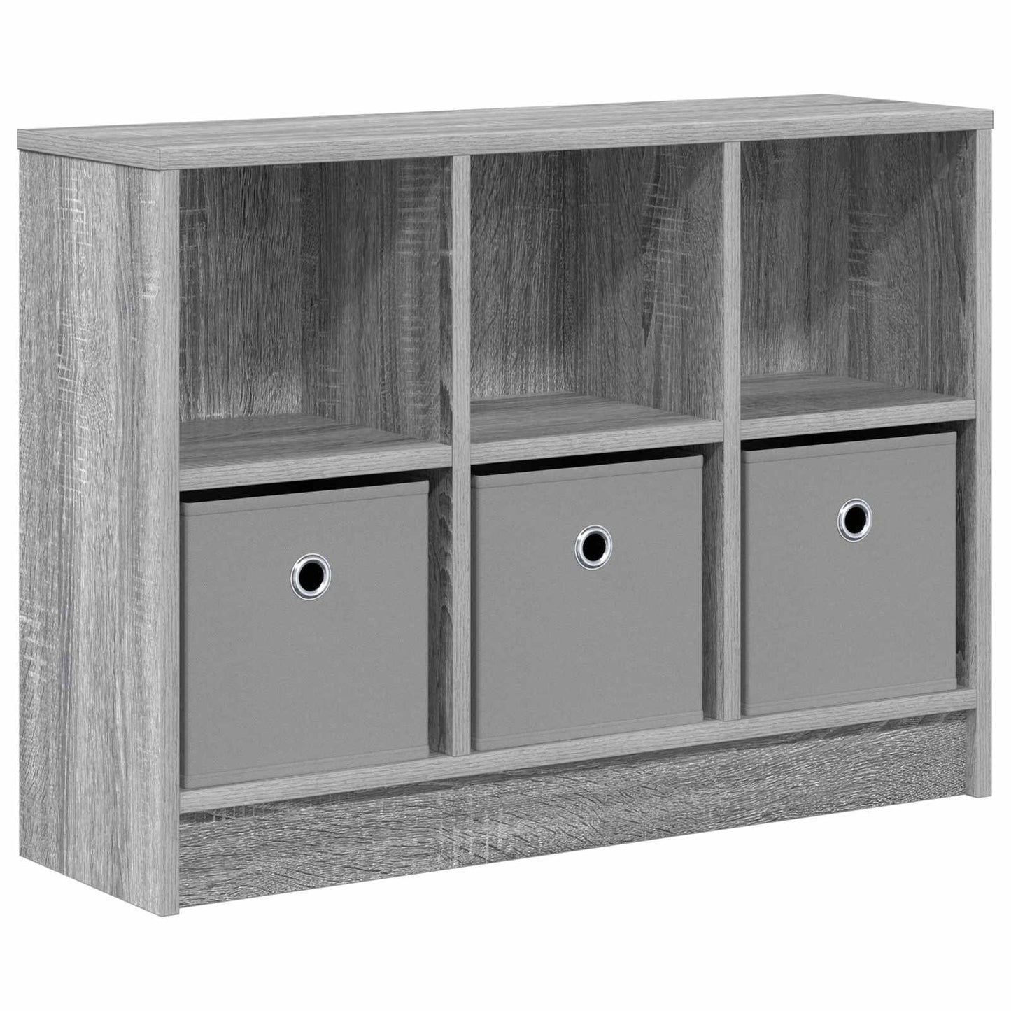 vidaXL Πλαϊνό γραφείο Γκρίζο Σονομα 73,5 x 22,5 x 53,5 εκ