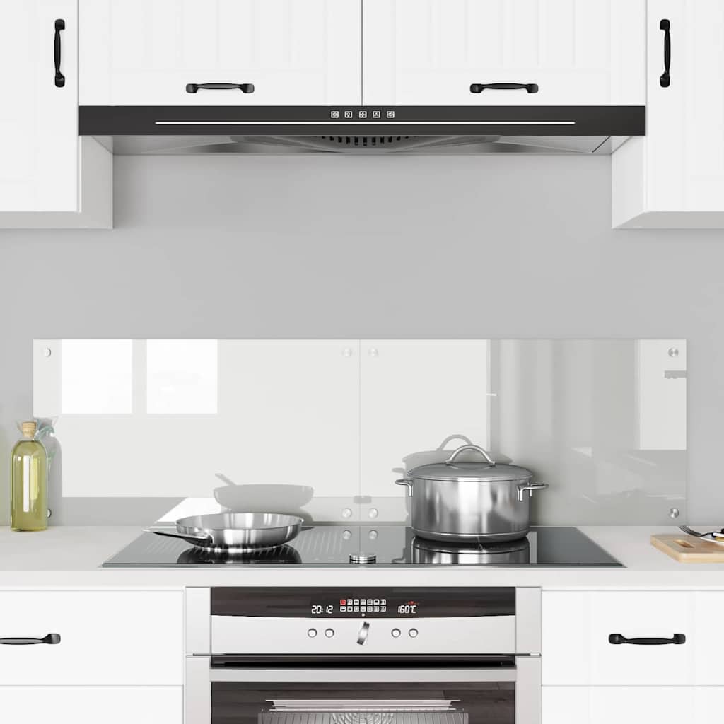 vidaXL Πλάτη κουζίνας 2 τεμ. Διαφανές 70 x 40 cm σκληρυμένο γυαλί