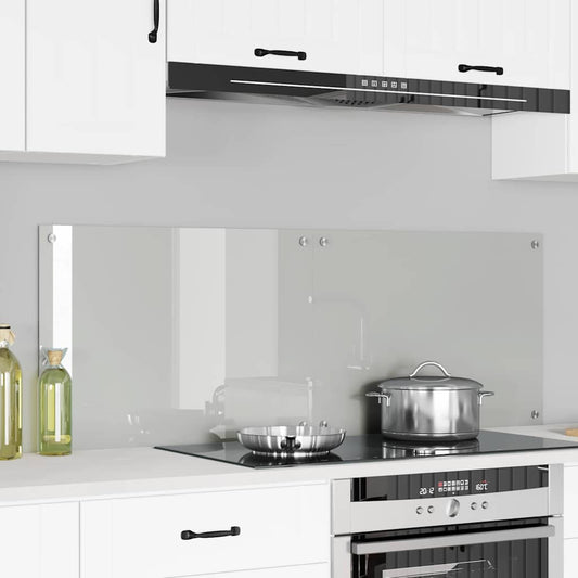 vidaXL Πλάτη κουζίνας 2 τεμ. Διαφανές 70 x 50 cm σκληρυμένο γυαλί