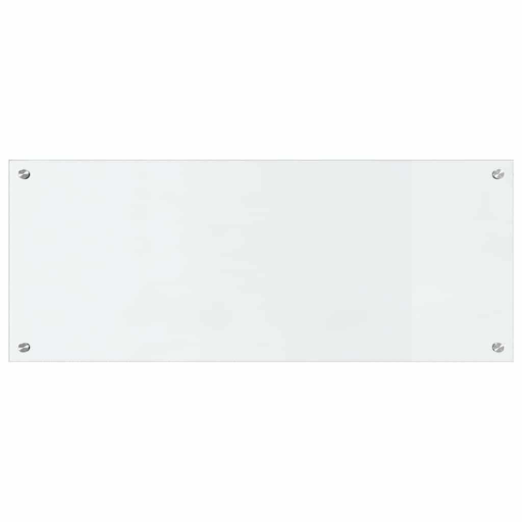 vidaXL Πλάτη κουζίνας 2 τεμ. Διαφανές 100 x 40 cm σκληρυμένο γυαλί