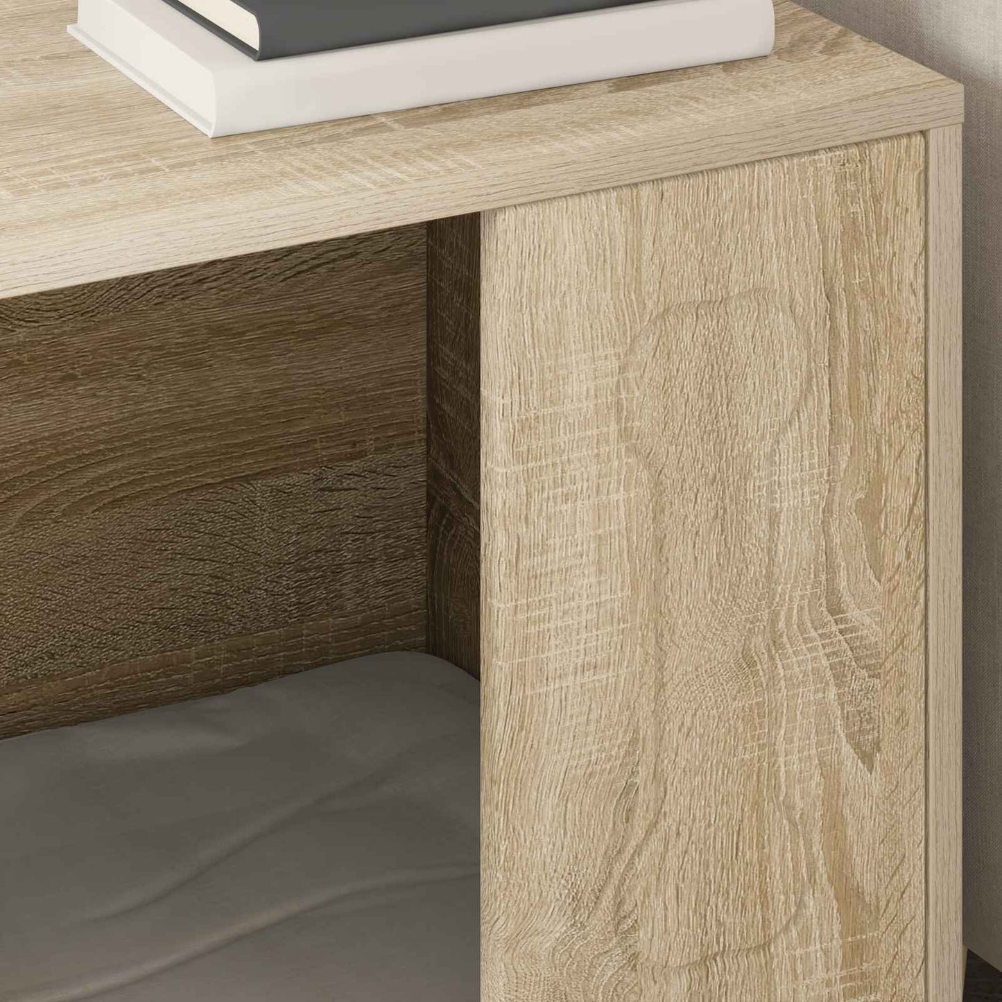 vidaXL Σπίτι Σκύλου Sonoma Δρυς 44 x 42 x 49 εκ. Επεξεργασμένο Ξύλο