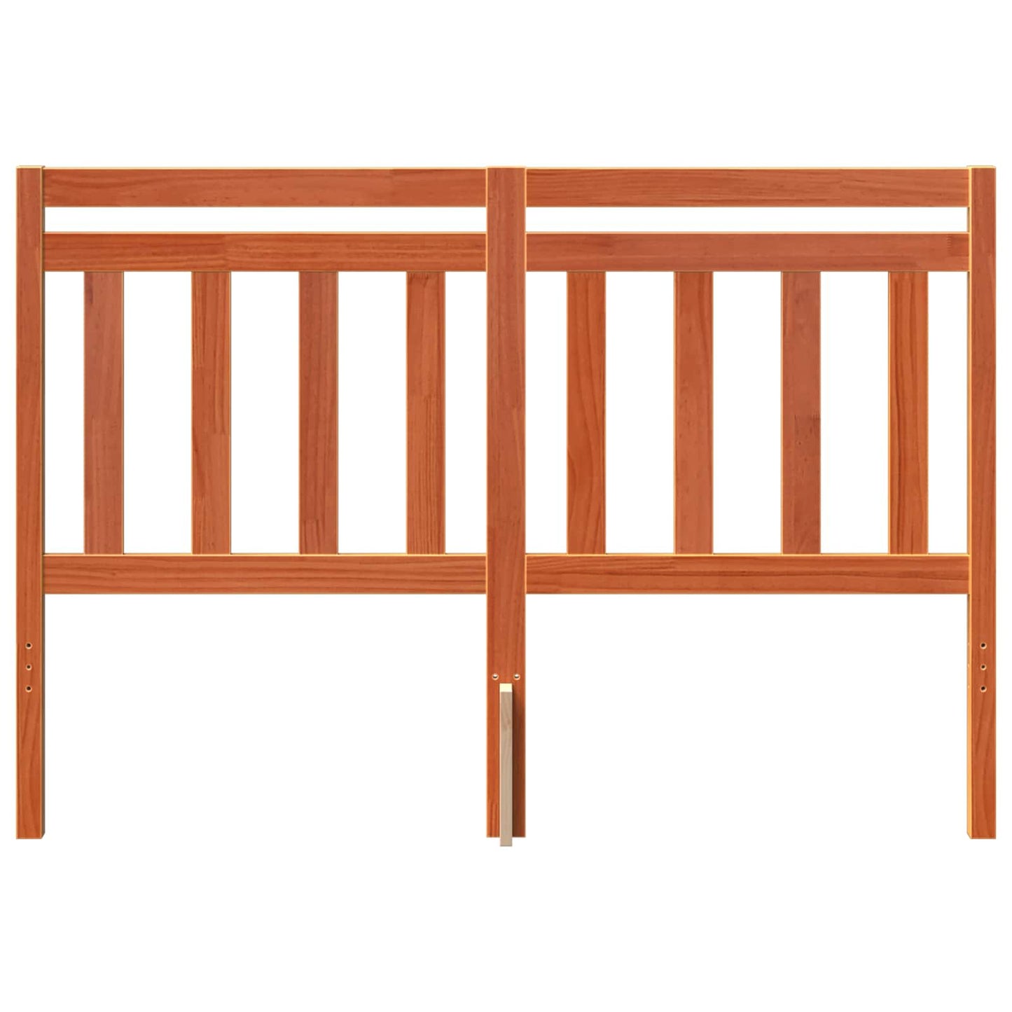 vidaXL Κεφαλάρι με κεφαλάρι Κερωτό καφέ 155,5 x 100 cm