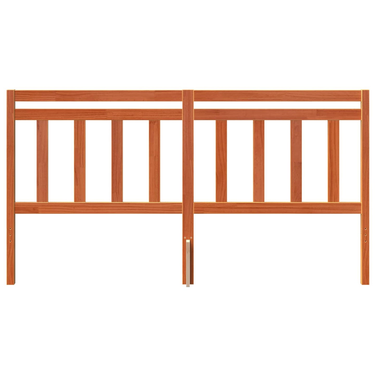 vidaXL Κεφαλάρι με κεφαλάρι Κερωτό καφέ 185,5 x 100 cm