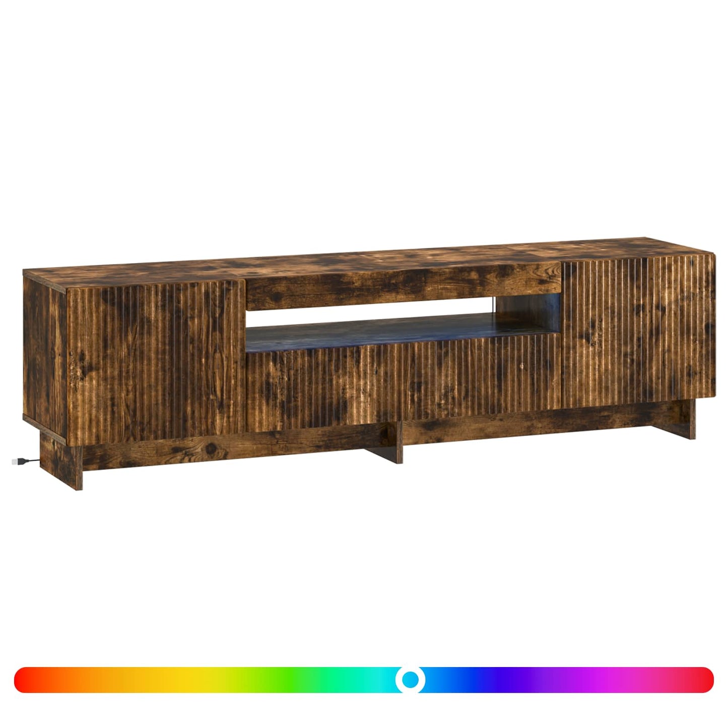 vidaXL Ντουλάπα LED Τηλεόρασης EDE 153 x 35 x 43 εκ