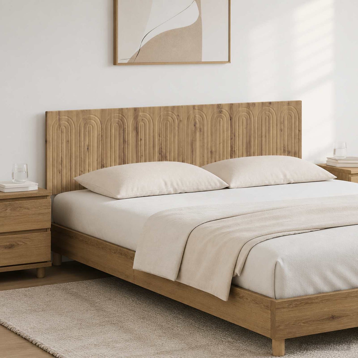 vidaXL Κεφαλάρι Τοίχου ALKMAAR Artisan Δρυς Επεξεργασμένο Ξύλο