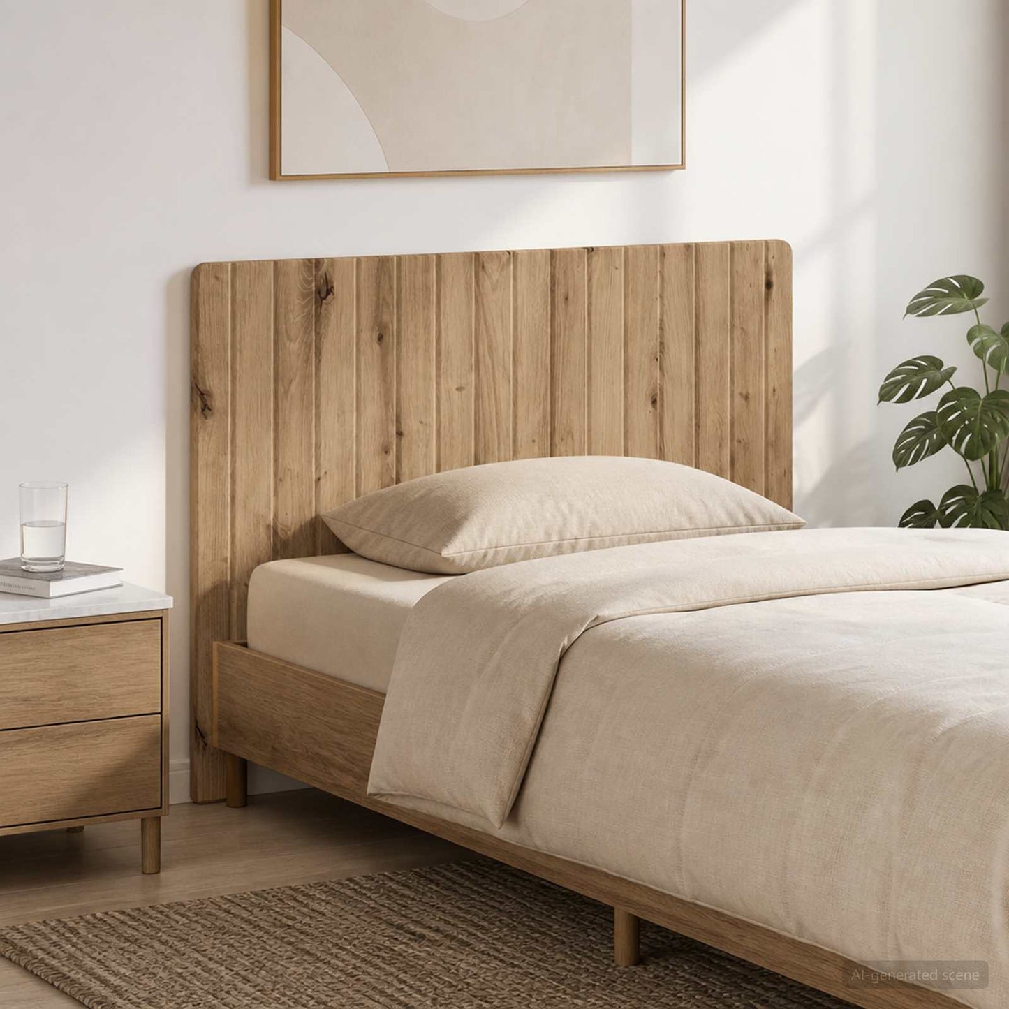 vidaXL Κεφαλάρι Τοίχου ZWOLLE Artisan Δρυς Επεξεργασμένο Ξύλο