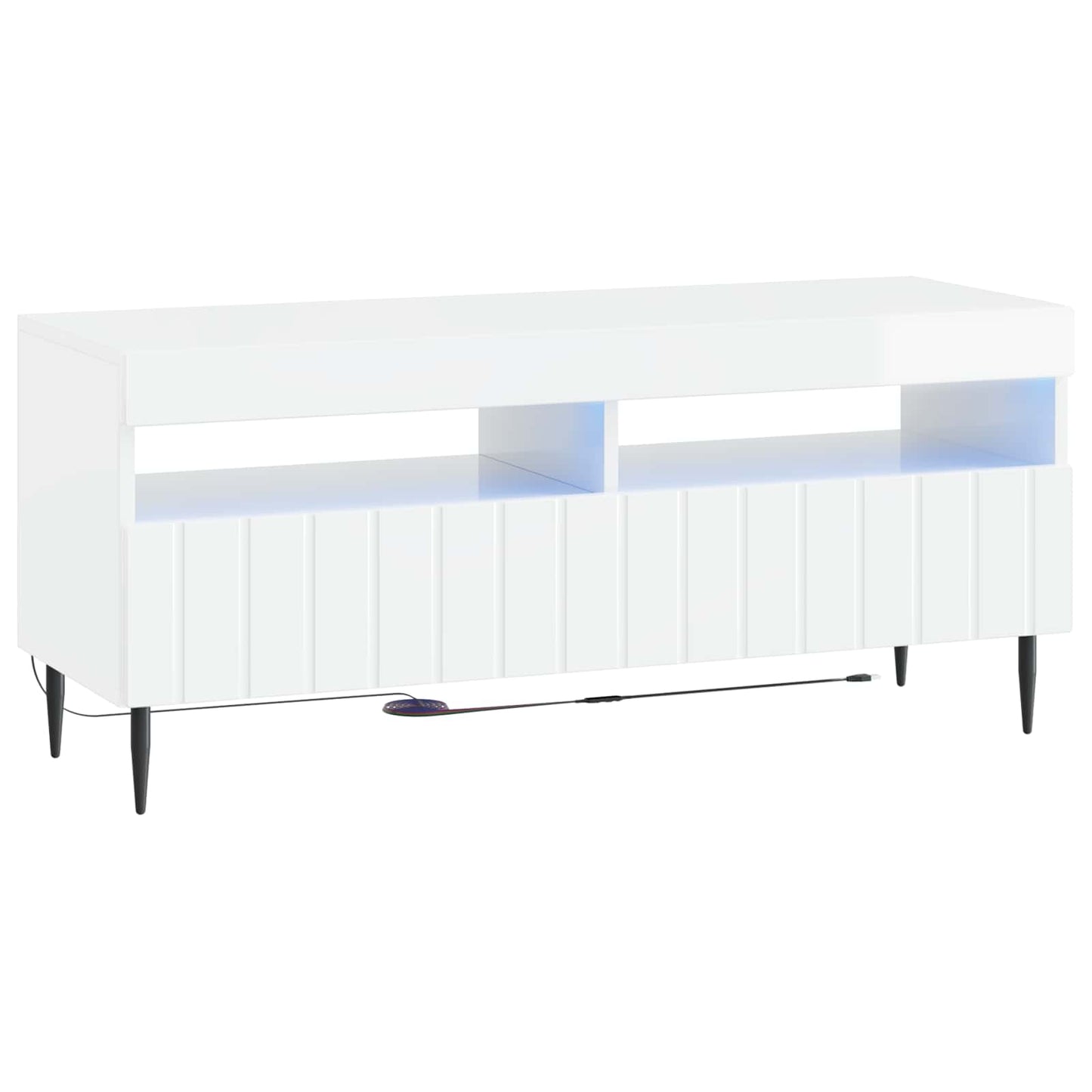 vidaXL Ντουλάπα LED Τηλεόρασης ZWOLLE 100 x 35 x 43 εκ.
