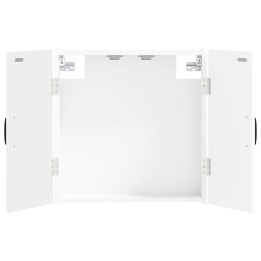 vidaXL Ντουλάπα Πινάκων Βελών HAARLEM Λευκό 52,5 x 10,5 x 53,5 εκ.