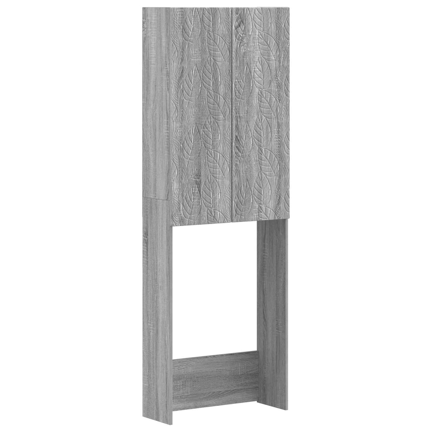 vidaXL Ντουλάπα τουαλέτας DELFT Γκρι Sonoma 66 x 25,5 x 190 εκ.