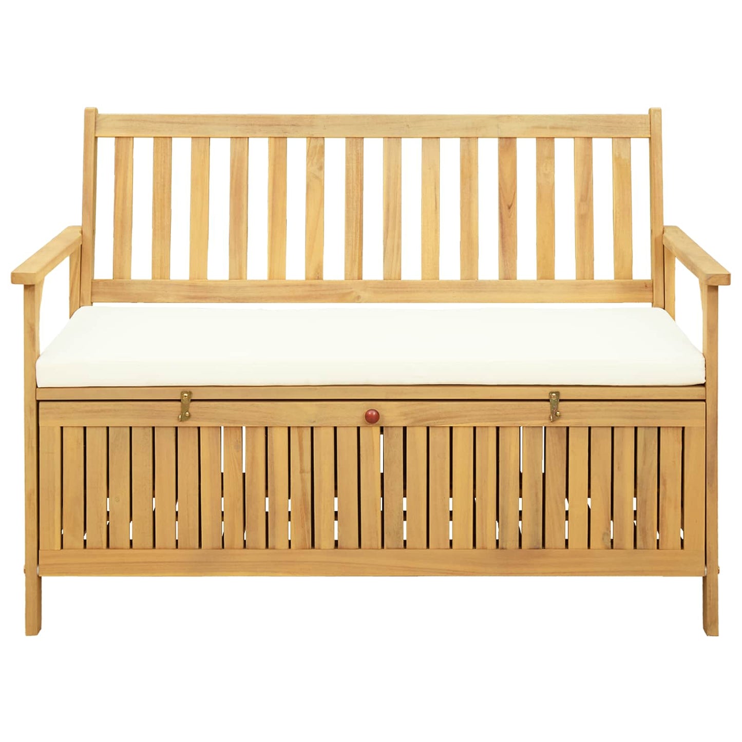 vidaXL Παγκάκι με αποθήκευση 2 -Seater 120 x 63 x 84 cm Ορθογώνιος