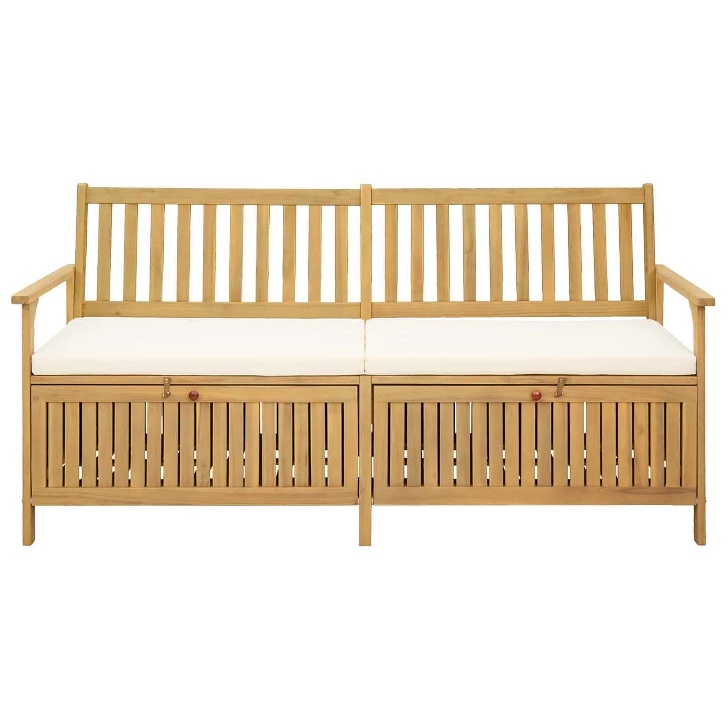 vidaXL Παγκάκι με αποθήκευση 2 -Seater 170 x 63 x 84 cm Ορθογώνιος