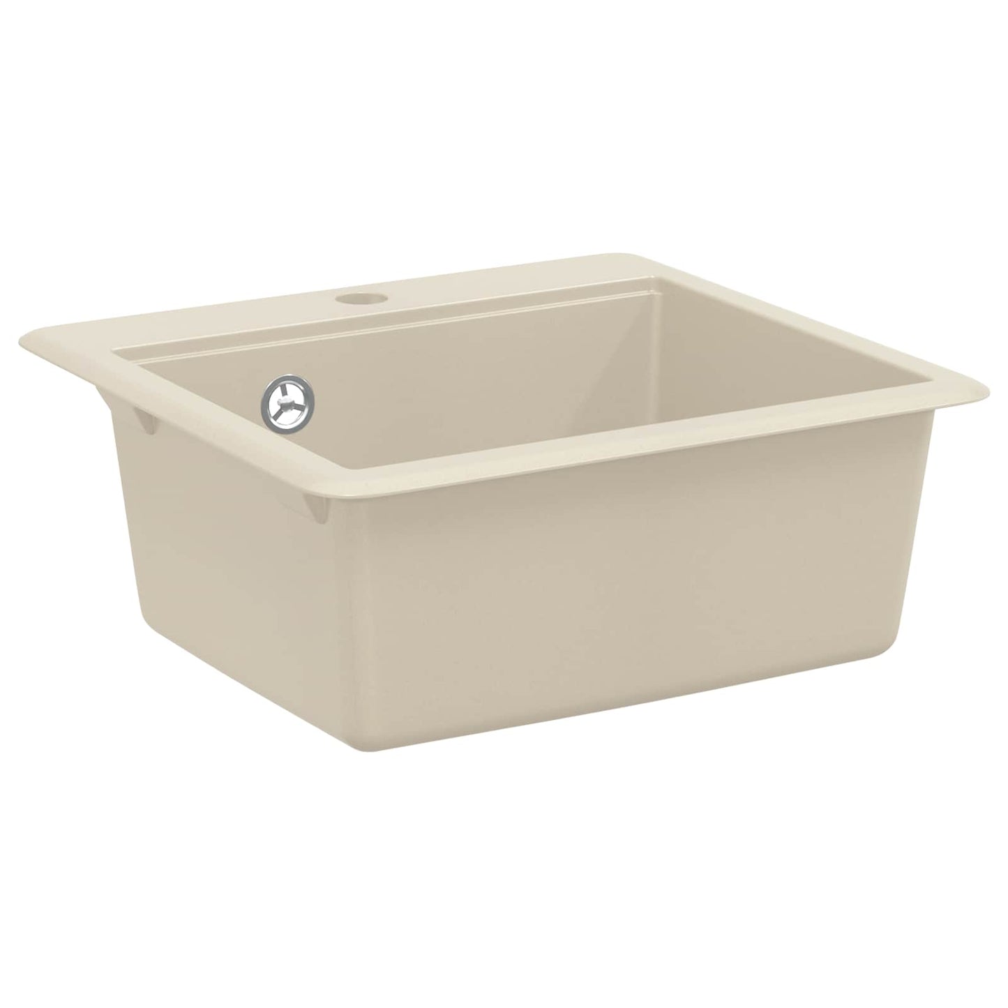 vidaXL Σιντρινο 80% Χαλαζίας και 20% Ρητίνη 470 x 440 mm Μπεζ