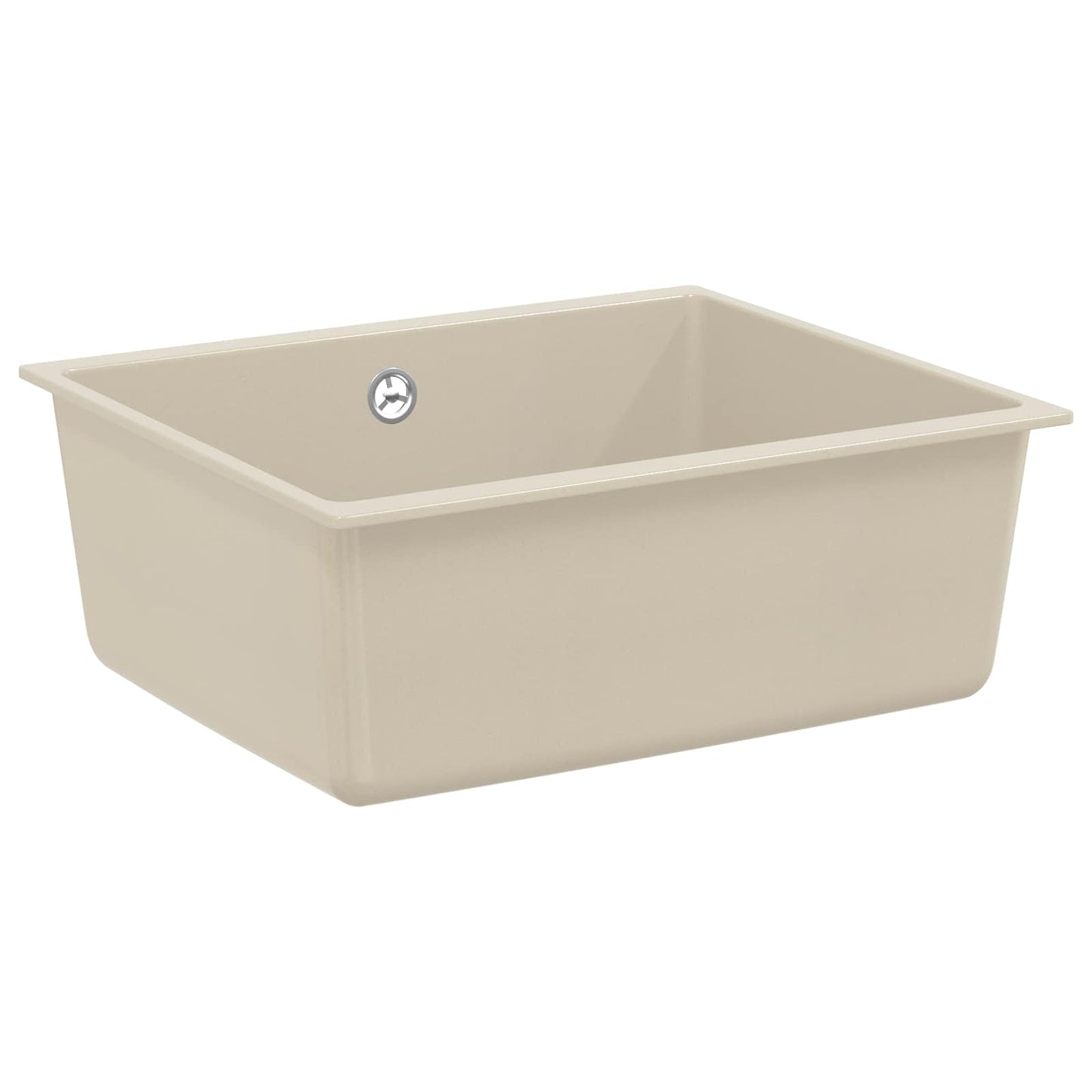 vidaXL Σιντρινο 80% Χαλαζίας και 20% Ρητίνη 530 x 460 mm Μπεζ